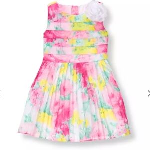 FLORAL CHIFFON DRESS